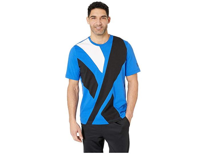 Reebok Classics Vector Tee (vital Blue/black) Men's Clothing