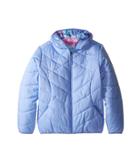 The North Face Kids Reversible Perrito Jacket (little Kids/big Kids) (grapemist Blue (prior Season)) Girl's Coat