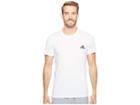 Adidas Ultimate Crew Short Sleeve Tee (white) Men's T Shirt