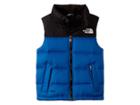 The North Face Kids Nuptse Down Vest (little Kids/big Kids) (turkish Sea) Boy's Vest
