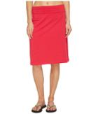 Royal Robbins Active Essential Stripe Skirt (punch) Women's Skirt