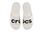 Crocs Classic Graphic Slide (white/black) Slide Shoes