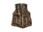Ella Moss Girl Faux Fur Vest (big Kids) (brown) Girl's Vest