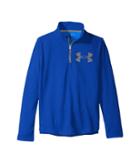 Under Armour Kids Textured Tech 1/4 Zip (big Kids) (ultra Blue/graphite) Boy's Sweatshirt