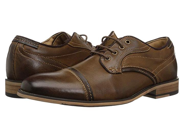Madden By Steve Madden Jenton (dark Tan) Men's Lace Up Casual Shoes