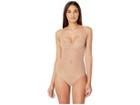 Yummie High Leg Underwire Bodysuit (almond) Women's Jumpsuit & Rompers One Piece