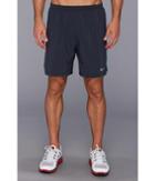 Nike 7 Distance Short (dark Obsidian/turbo Green/reflective Silver) Men's Shorts