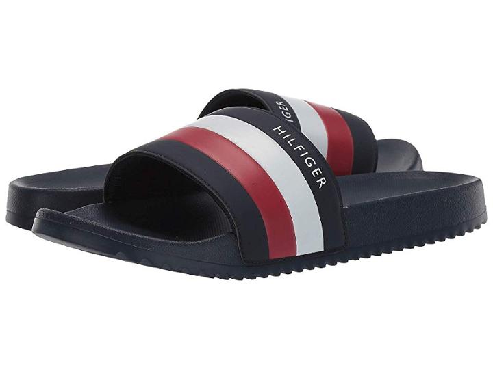 Tommy Hilfiger Rozi (dark Blue) Men's Slide Shoes