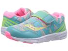 Saucony Kids Ride Pro (toddler/little Kid) (turquoise/multi) Girls Shoes