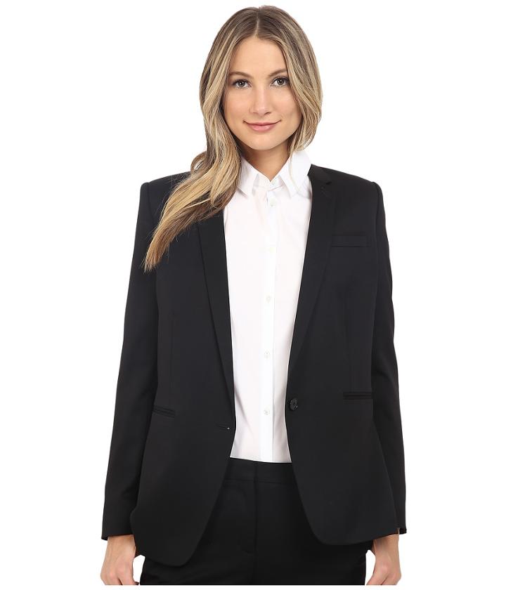 The Kooples Timeless Jacket (black) Women's Coat