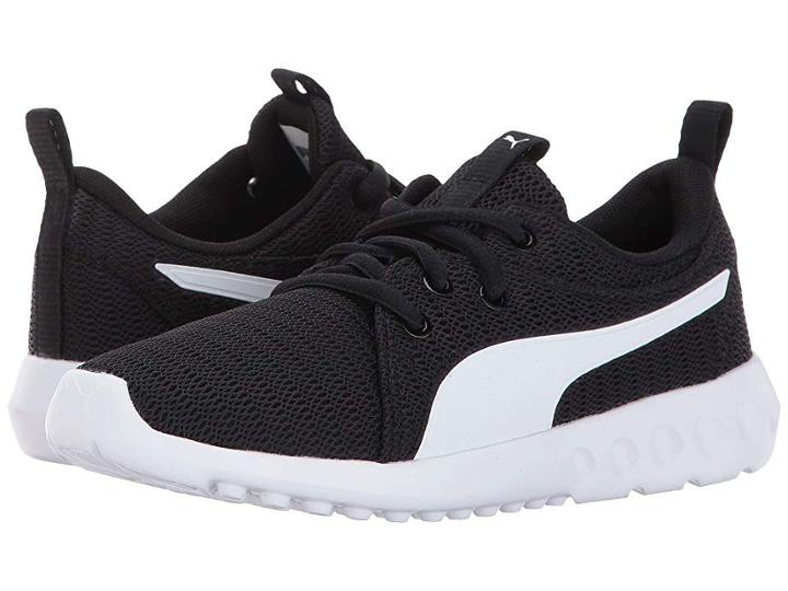 Puma Kids Carson 2 (little Kid/big Kid) (puma Black/puma White) Boys Shoes