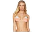 Luli Fama Los Flamencos Braided Lurex Trim Seamless Triangle Top (multi) Women's Swimwear