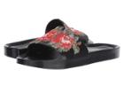 Melissa Shoes Beach Slide Flower (black Onyx) Women's Shoes