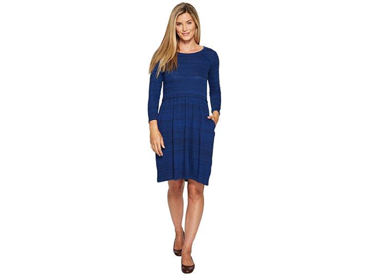 Toad&co Imogene 3/4 Dress (mariner Blue) Women's Dress