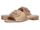 Taryn Rose Violet (gold Shimmer Metallic) Women's Slide Shoes