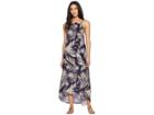 Tavik Ravello Maxi Dress (latona Palm Evening Blue) Women's Dress