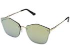 Thomas James La By Perverse Sunglasses Vanish (gold/mint Flash Lens) Fashion Sunglasses