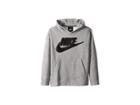 Nike Kids Nsw Graphic Pullover Hoodie (little Kids/big Kids) (carbon Heather) Boy's Sweatshirt