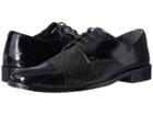 Stacy Adams Gatto Leather Sole Cap Toe Oxford (black) Men's Lace Up Cap Toe Shoes