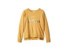 Billabong Kids Better Days Pullover (little Kids/big Kids) (bright Gold) Girl's Long Sleeve Pullover