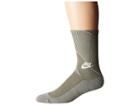 Nike Sportswear Texture Knit Crew Socks (dark Stucco/light Bone) Men's Crew Cut Socks Shoes
