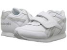Reebok Kids Royal Cl Jogger 2 Kc (toddler) (white/silver Sparkle) Girls Shoes