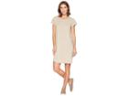 Fresh Produce Pinstripe Kylie T-shirt Dress (cobblestone) Women's Dress