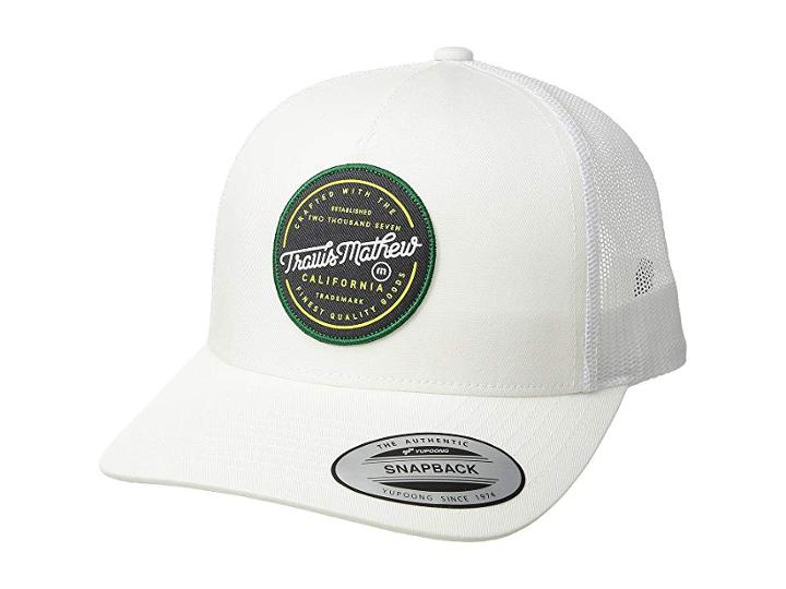 Travismathew Spoey (white) Caps