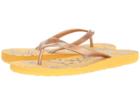 Roxy Tahiti Vi (yellow) Women's Sandals