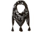 Rebecca Minkoff Celestial Silk Square (black) Scarves