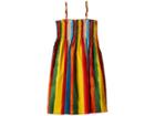 Dolce & Gabbana Kids Painterly Striped Poplin Dress (big Kids) (multi Stripe) Girl's Dress