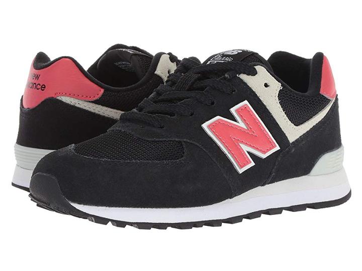 New Balance Kids Pc574v1 (little Kid) (black/pomelo) Boys Shoes