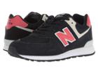 New Balance Kids Pc574v1 (little Kid) (black/pomelo) Boys Shoes