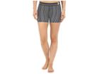 Under Armour Hg Armour Printed Shorty (white/black/metallic Silver) Women's Shorts