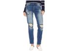 Mavi Jeans Ada Jeans In Mid Ripped Vintage (mid Ripped Vintage) Women's Jeans