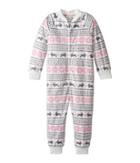 P.j. Salvage Kids Snow Bunny One-piece Pajama (toddler/little Kids/big Kids) (ivory) Girl's Jumpsuit & Rompers One Piece