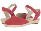 David Tate Canyon (red Nubuck) Women's Sandals