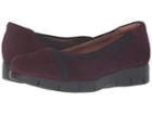Clarks Daelyn Hill (aubergine Suede) Women's  Shoes
