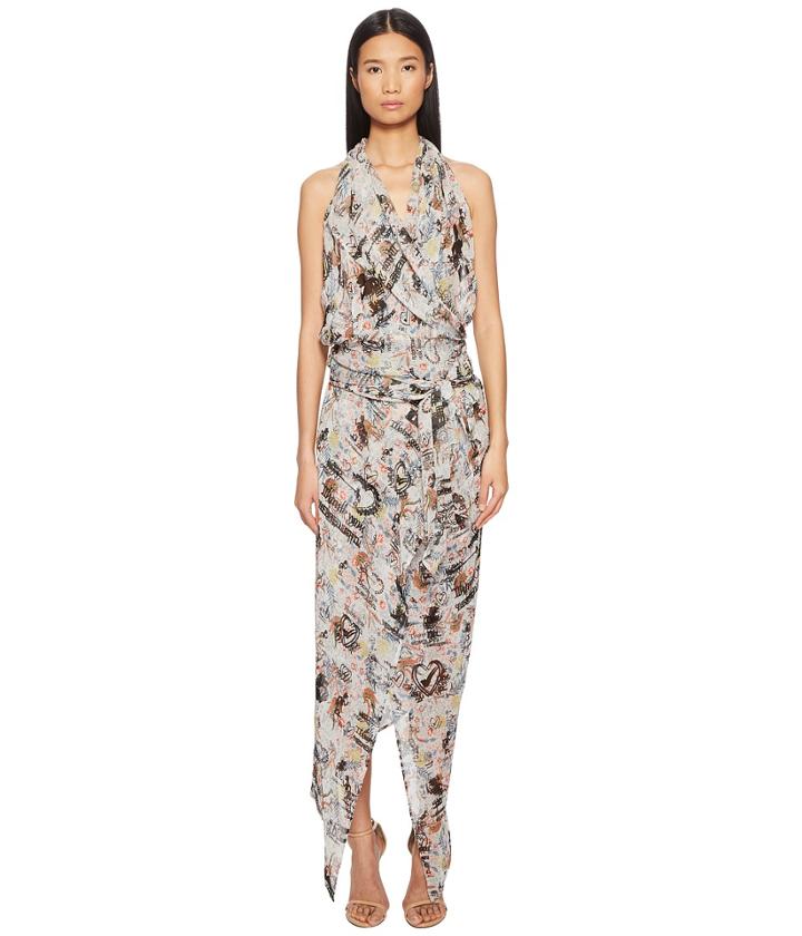 Vivienne Westwood Temperance Dress (printed Beige) Women's Dress