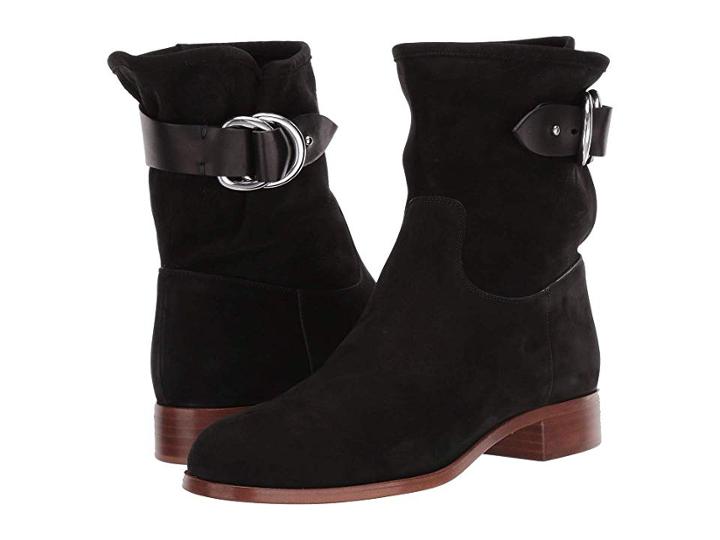 Frye Ricki Ring Fold (black) Women's Shoes