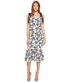 Rachel Zoe Lily Embroidered Midi Dress (ecru/black) Women's Dress