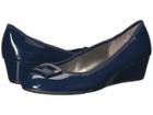 Bandolino Tad (navy Super Soft Patent Pu) Women's Sandals