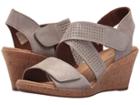 Rockport Cobb Hill Collection Cobb Hill Janna Cross Strap (metallic) Women's  Shoes