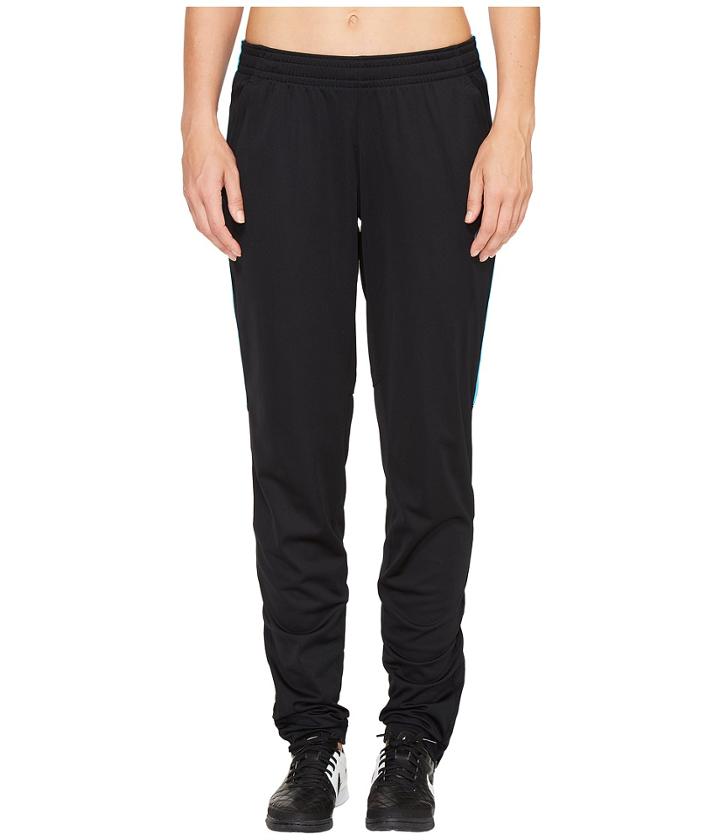 Nike Academy Knit Soccer Pant (black/chlorine Blue/chlorine Blue) Women's Casual Pants