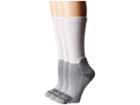 Drymax Sport Work Boot Over Calf 3-pair (white/gray) Women's Quarter Length Socks Shoes