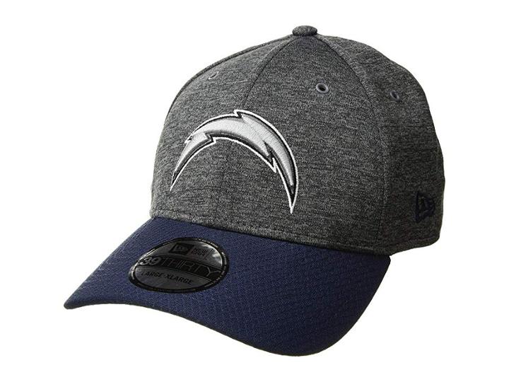 New Era Los Angeles Chargers 3930 Home (dark Grey) Baseball Caps