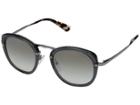 Prada 0pr 58us (grey/gunmetal/gradient Grey Mirror Silver) Fashion Sunglasses