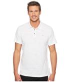Quiksilver New Everyday Sun Cruise Polo (white) Men's Short Sleeve Knit