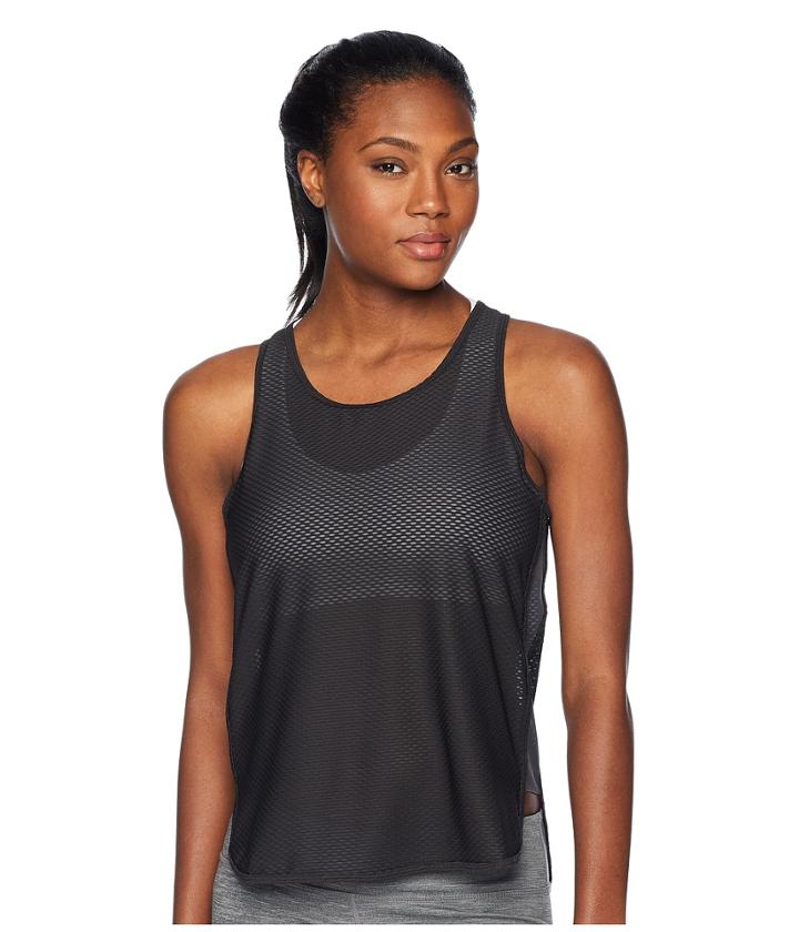 New Balance Determination Mesh Tank Top (black) Women's Sleeveless
