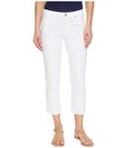 Hudson Fallon Crop In White (white) Women's Jeans